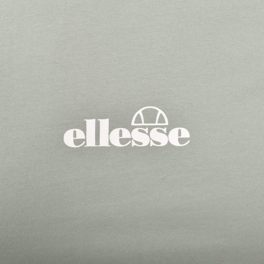 Image number 3 for Ellesse Ollio Logo T Shirt Green
