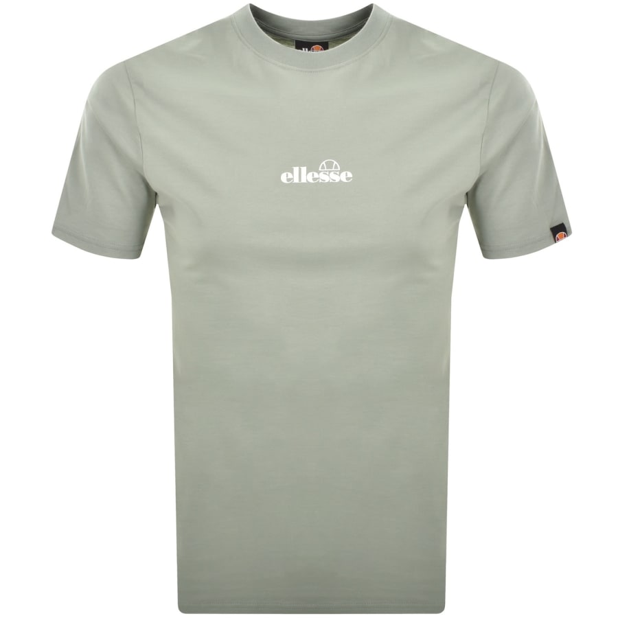 Image number 1 for Ellesse Ollio Logo T Shirt Green