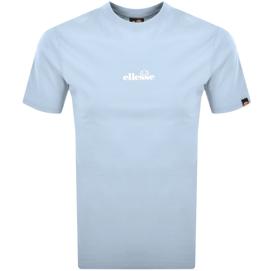 Image number 2 for Ellesse Marosa Logo T Shirt Blue