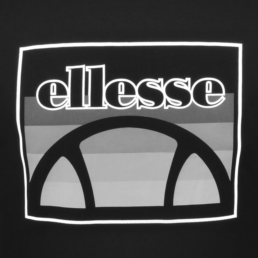 Image number 3 for Ellesse Shader Logo T Shirt Black