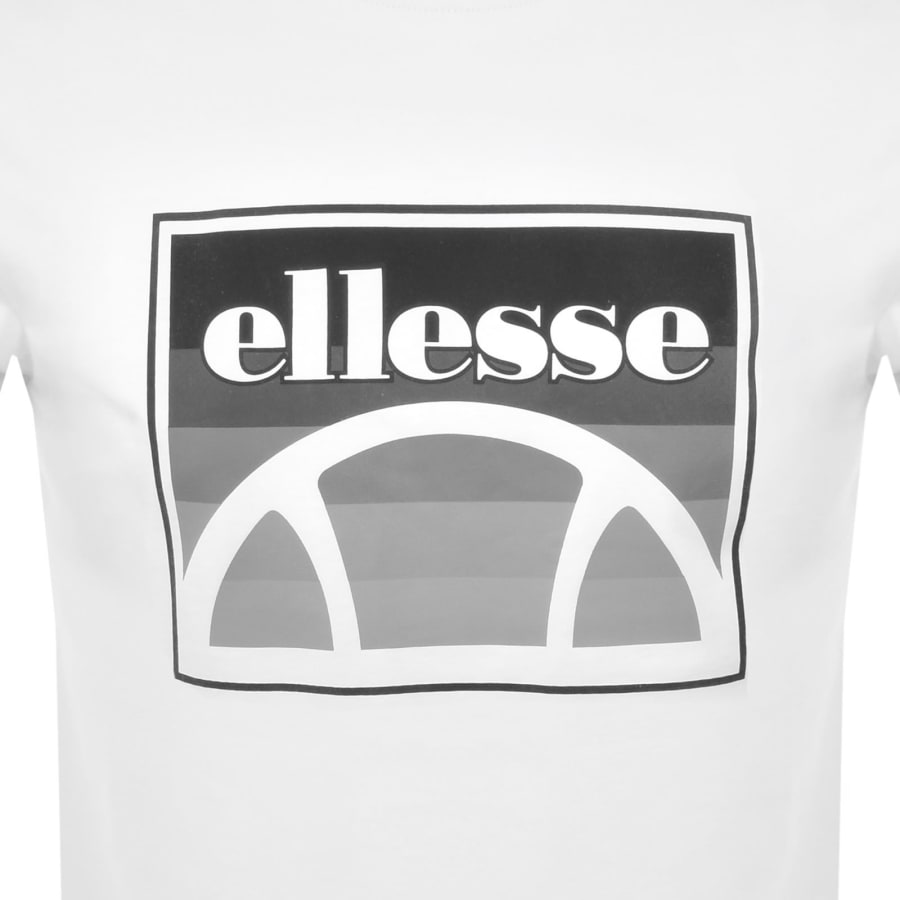 Image number 3 for Ellesse Shader Logo T Shirt White