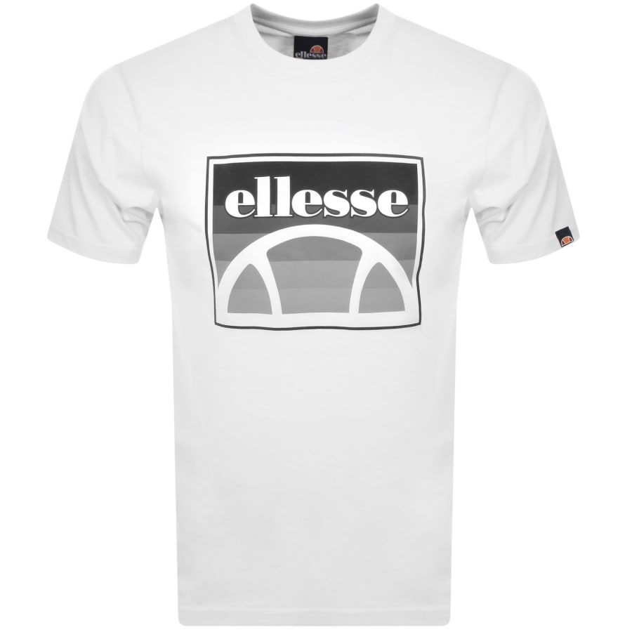 Image number 1 for Ellesse Shader Logo T Shirt White
