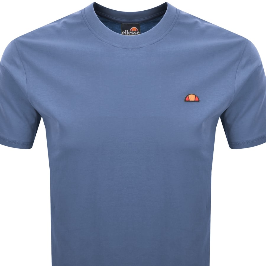 Image number 2 for Ellesse Cassica T Shirt Navy