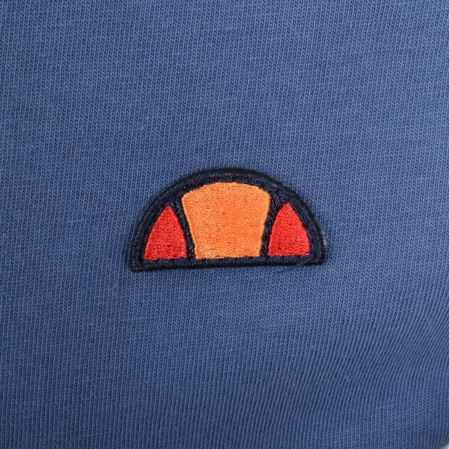 Image number 3 for Ellesse Cassica T Shirt Navy
