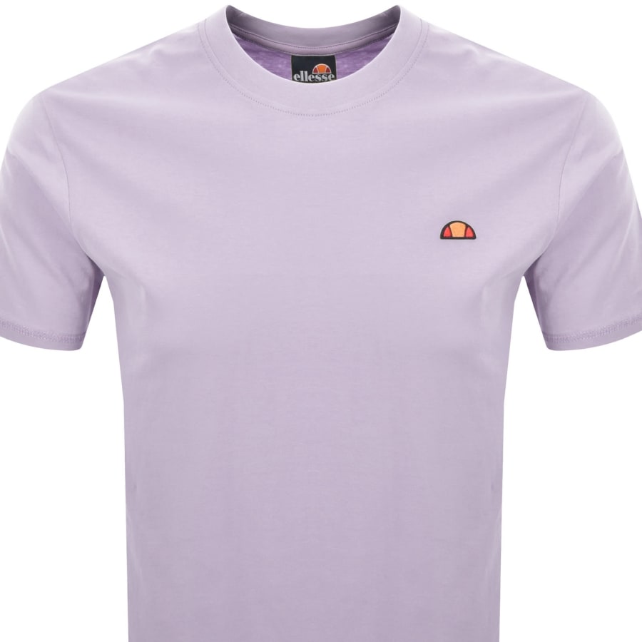 Image number 2 for Ellesse Cassica T Shirt Purple