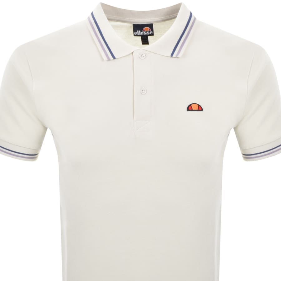 Image number 2 for Ellesse Rooks Polo T Shirt White