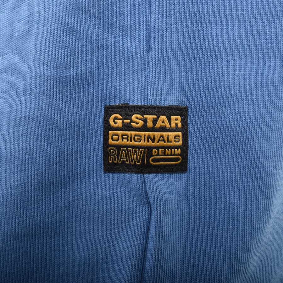 Image number 4 for G Star Originals Logo T Shirt Dutch Blue