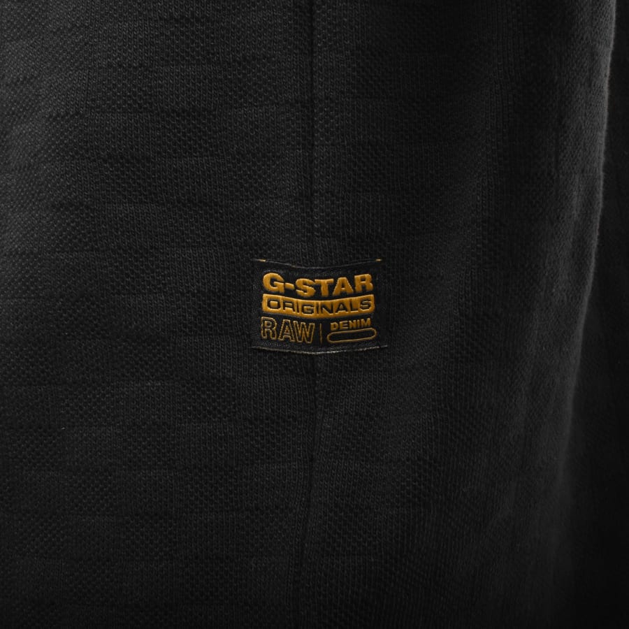 Image number 4 for G Star Half Zip Chequered Tweeter Sweatshirt Black
