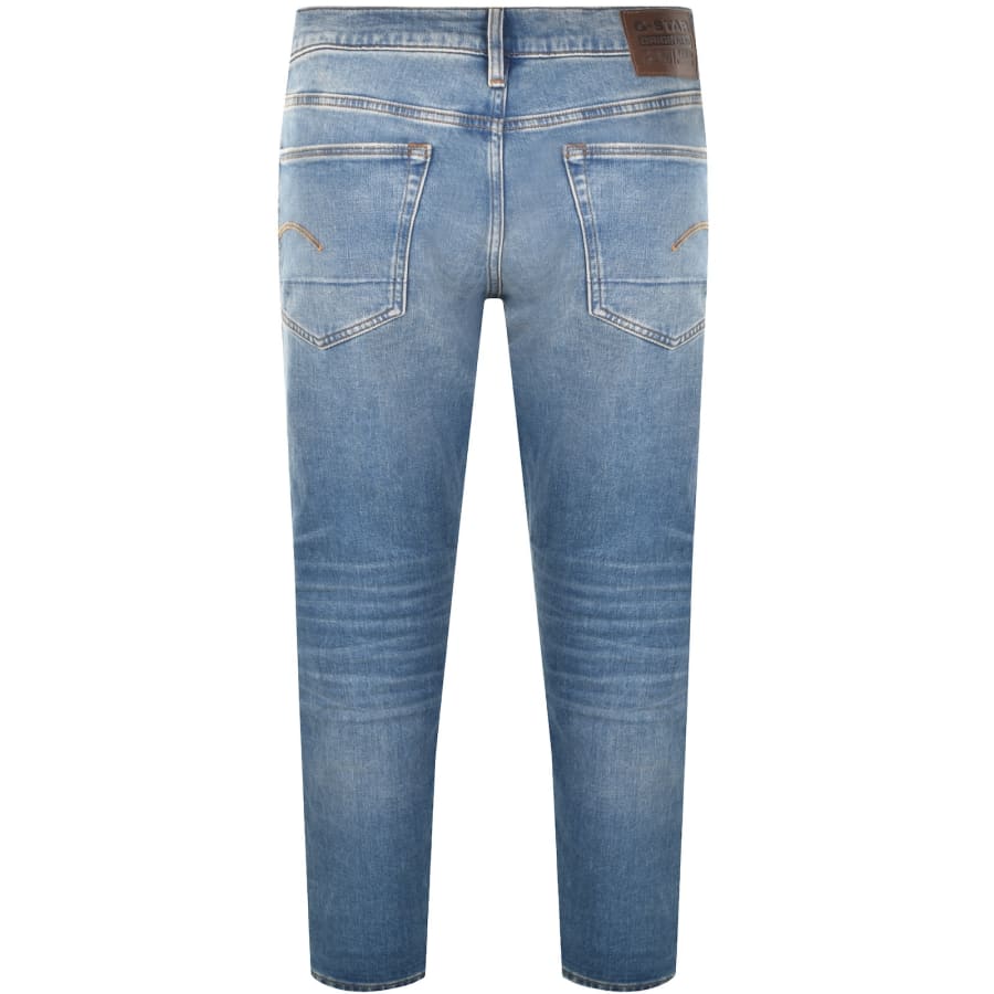 Image number 3 for G-Star 3301 Tapered Fit Jeans Blue