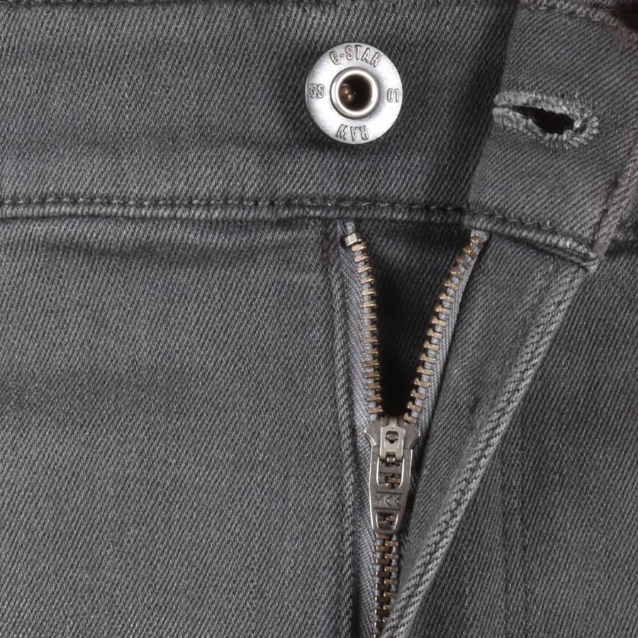 Image number 5 for G Star 3301 Slim Fit Denim Shorts Grey