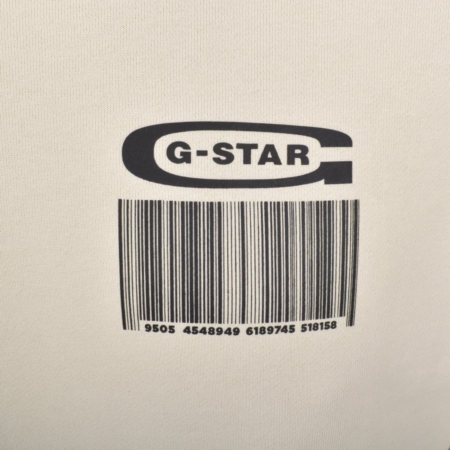 Image number 4 for G Star Substance Sweatshirt Beige
