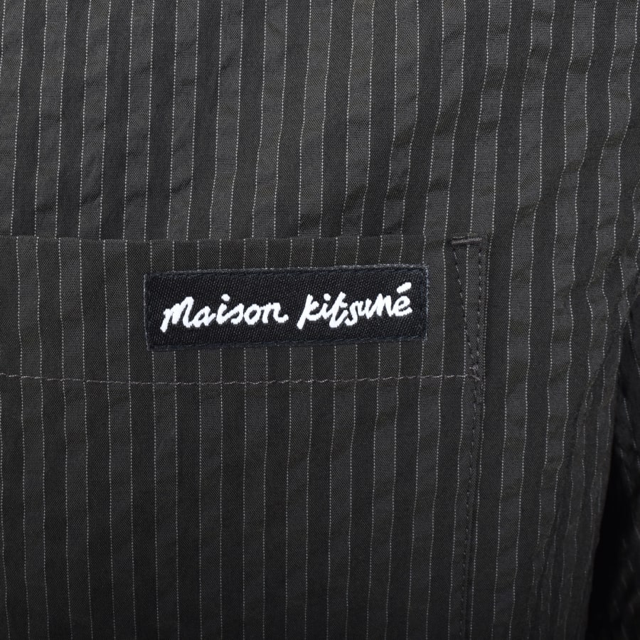 Image number 3 for Maison Kitsune Resort Shirt Green