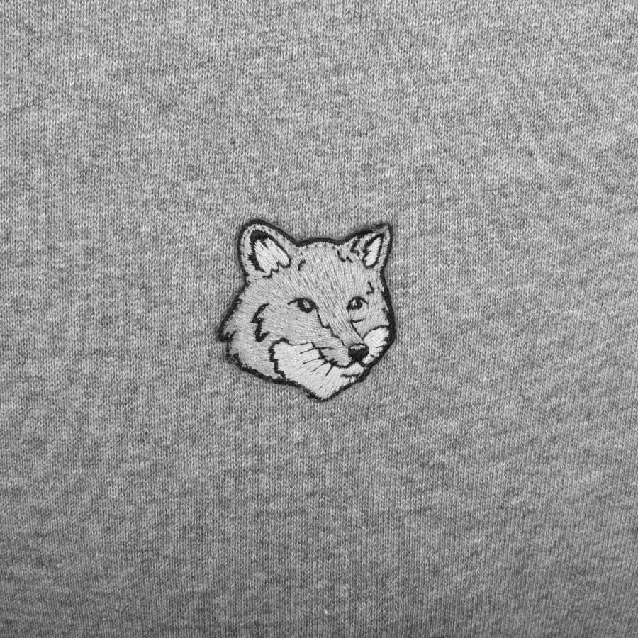 Image number 3 for Maison Kitsune Logo Sweatshirt Grey