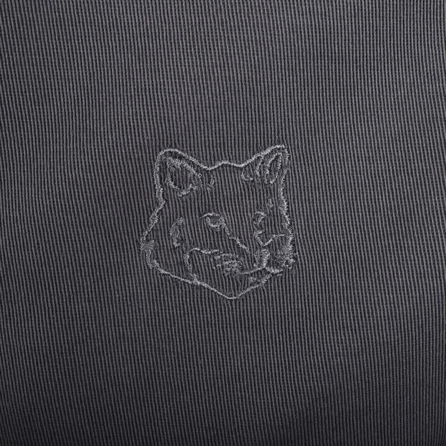 Image number 3 for Maison Kitsune Zipped Jacket Blue