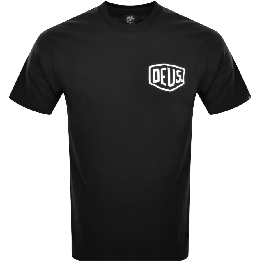 Image number 2 for Deus Ex Machina Frontage T Shirt Black