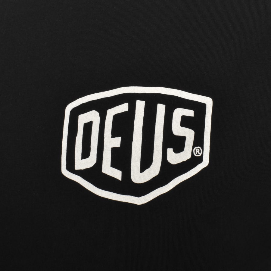 Image number 4 for Deus Ex Machina Frontage T Shirt Black