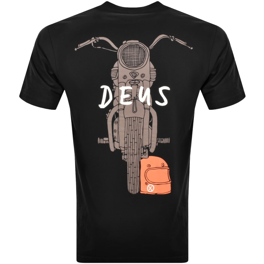 Image number 5 for Deus Ex Machina Frontage T Shirt Black