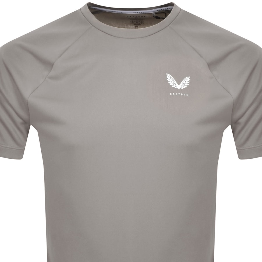 Image number 2 for Castore Adapt Training T Shirt Rock Grey