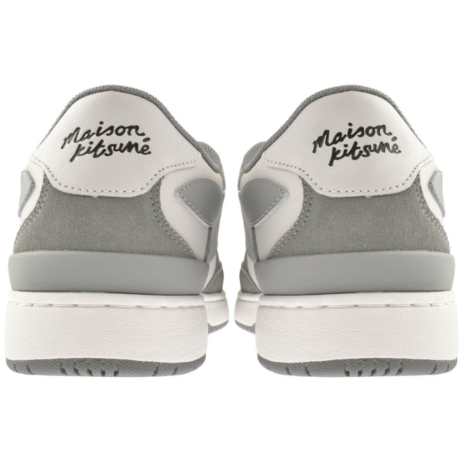 Image number 2 for Maison Kitsune Chiru Trainers Grey
