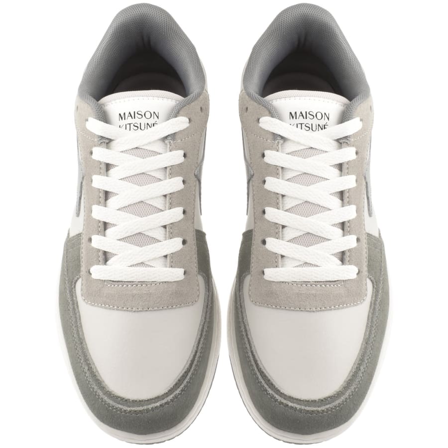 Image number 3 for Maison Kitsune Chiru Trainers Grey