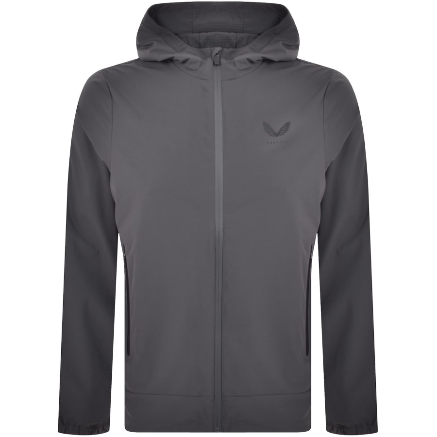 Image number 1 for Castore Flex Lifestyle Woven Jacket Grey