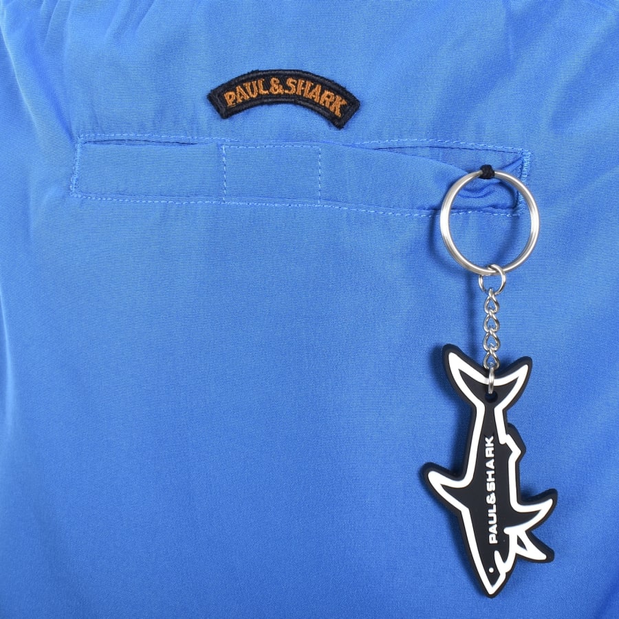 Image number 3 for Paul And Shark Save The Sea Swim Shorts Blue