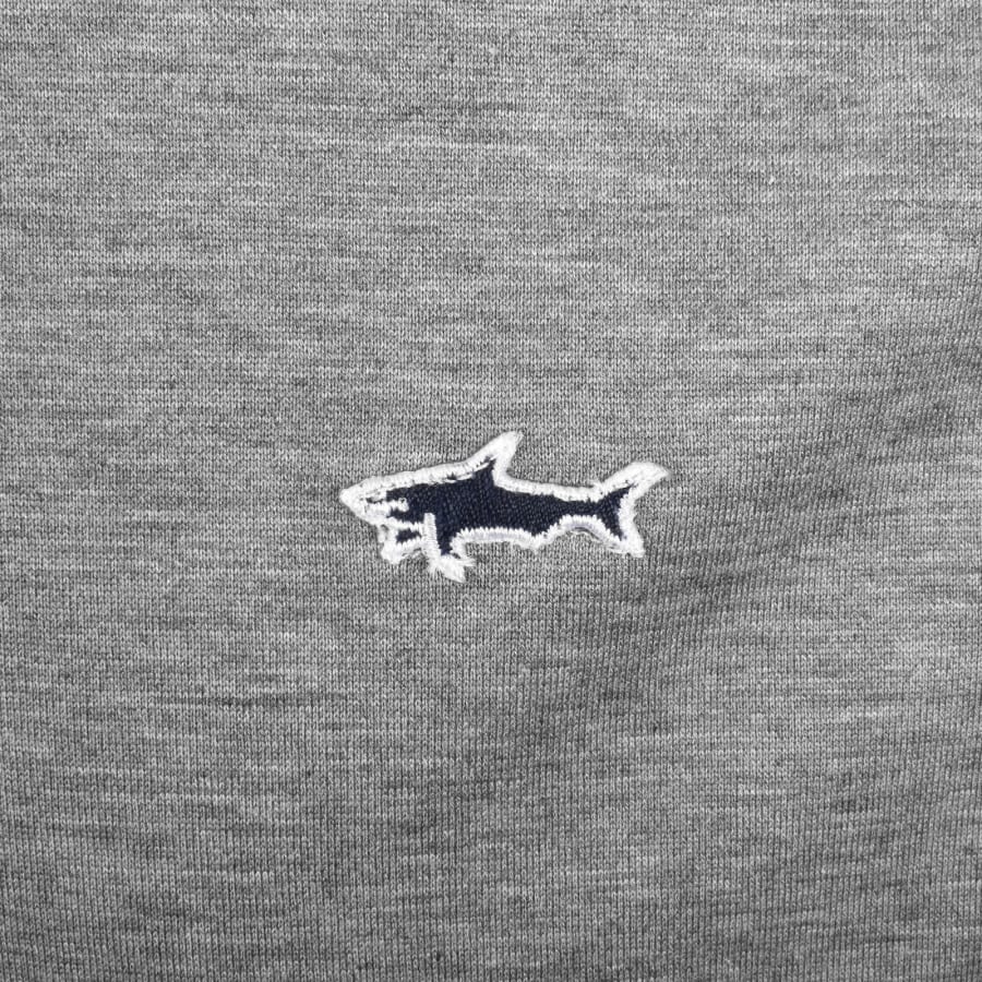 Image number 3 for Paul And Shark Logo T Shirt Grey
