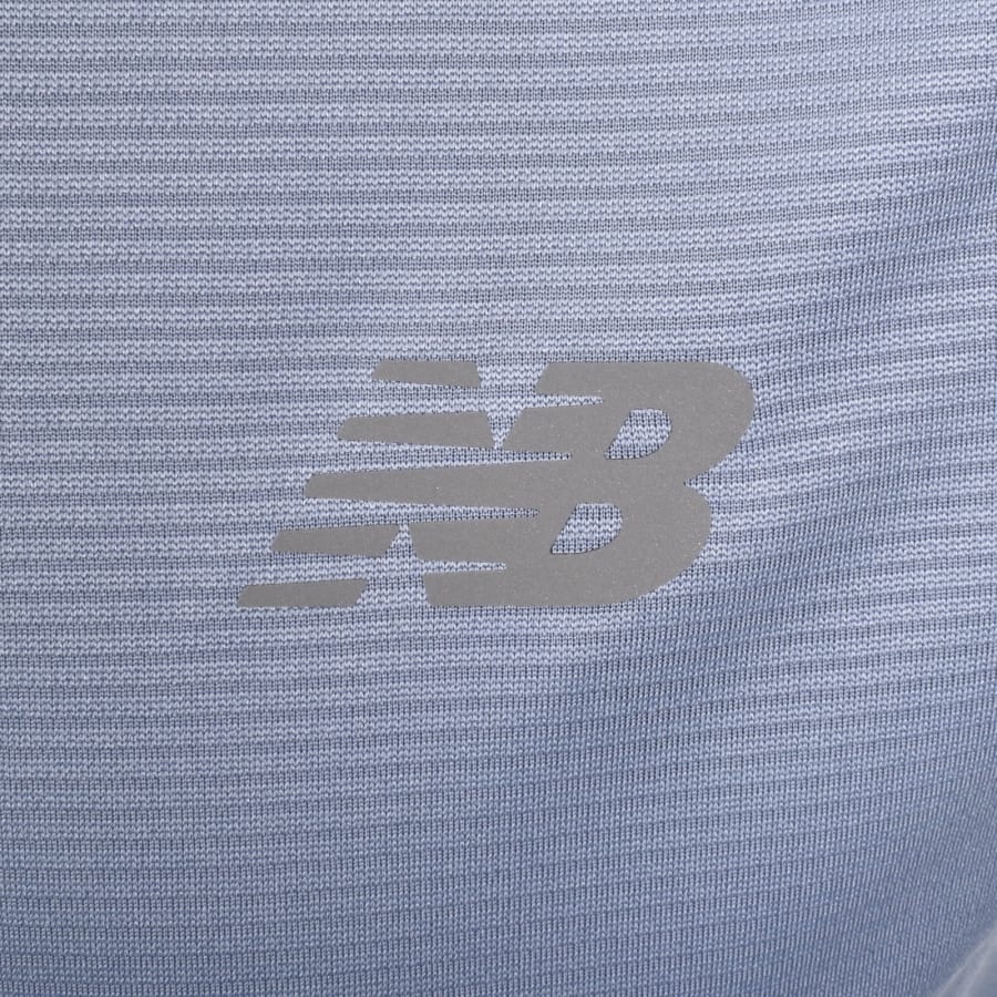Image number 3 for New Balance Logo T Shirt Blue