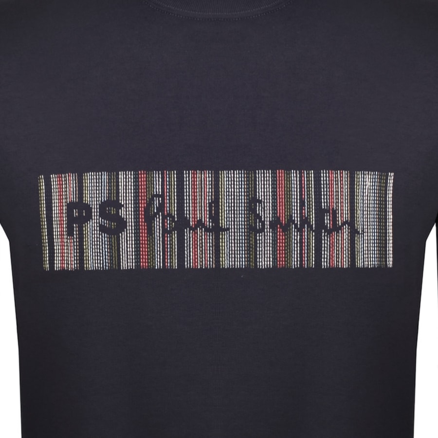 Image number 3 for Paul Smith Stripe Sweatshirt Navy