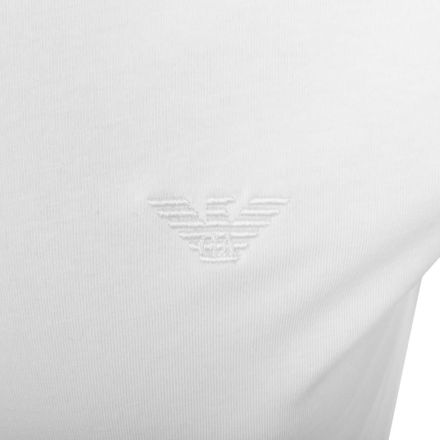 Image number 4 for Emporio Armani Logo T Shirt White