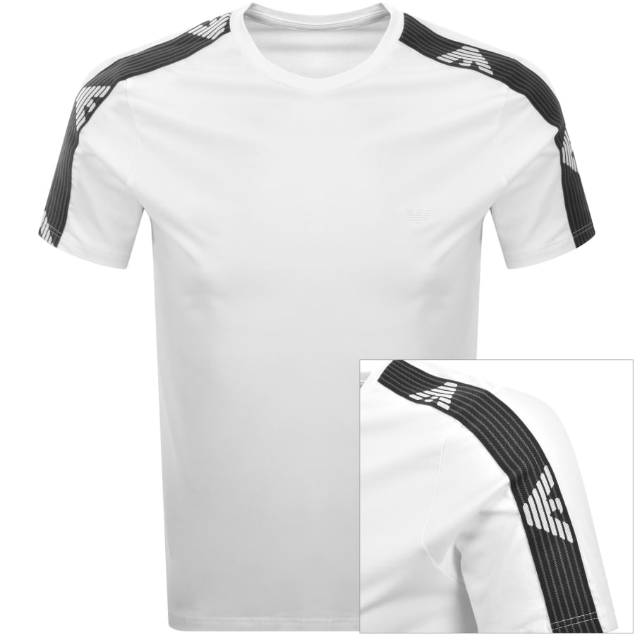 Image number 1 for Emporio Armani Logo T Shirt White