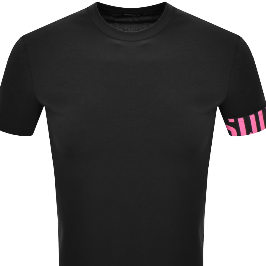 Image number 3 for DSQUARED2 Logo T Shirt Black