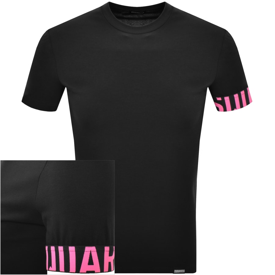 Image number 1 for DSQUARED2 Logo T Shirt Black