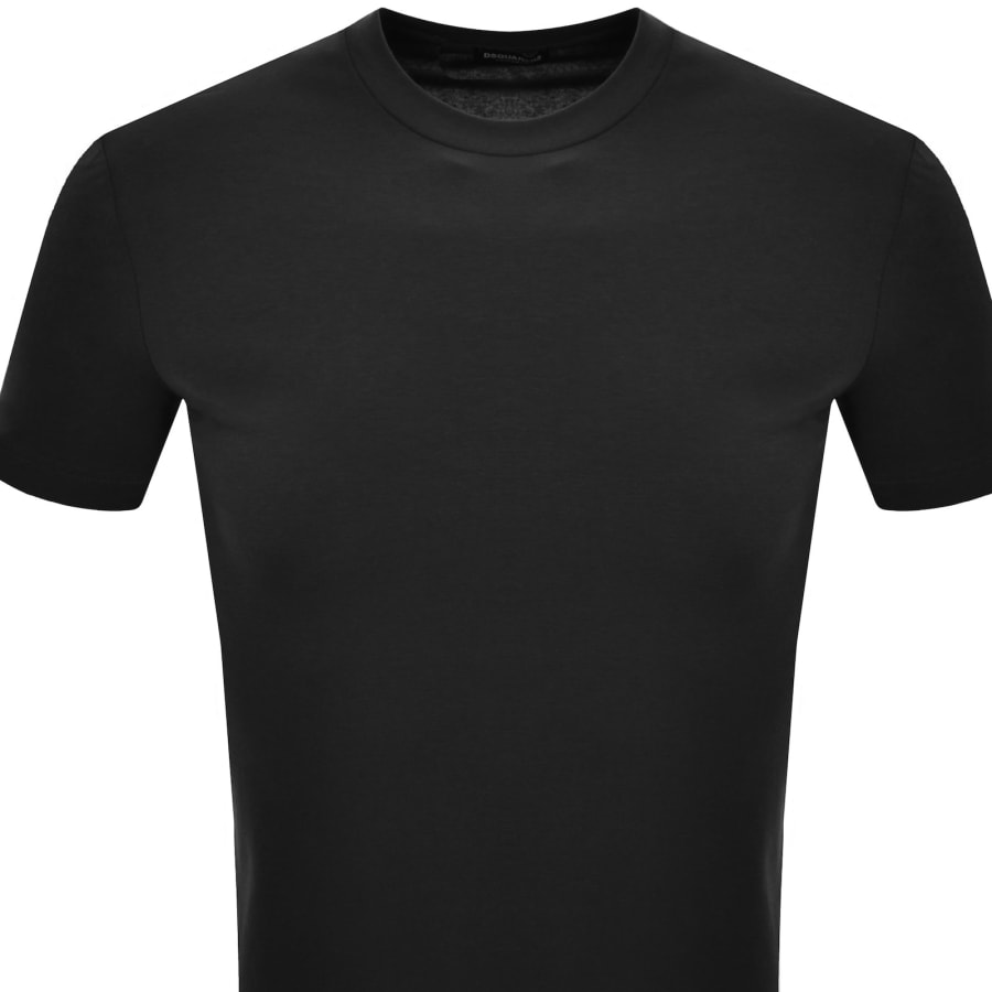 Image number 3 for DSQUARED2 Logo Milano T Shirt Black