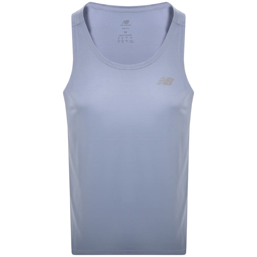 Image number 1 for New Balance Logo Vest Blue