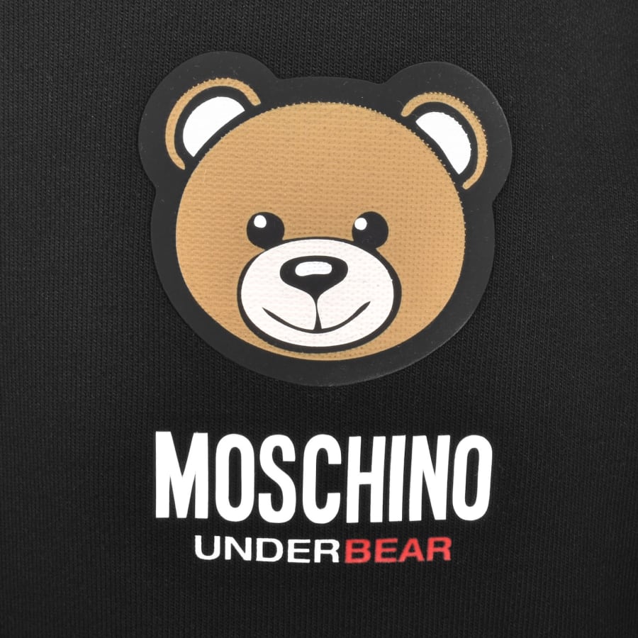Image number 3 for Moschino Underbear Logo Shorts Black
