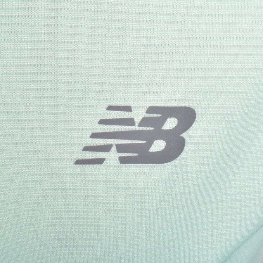Image number 3 for New Balance Logo T Shirt Green