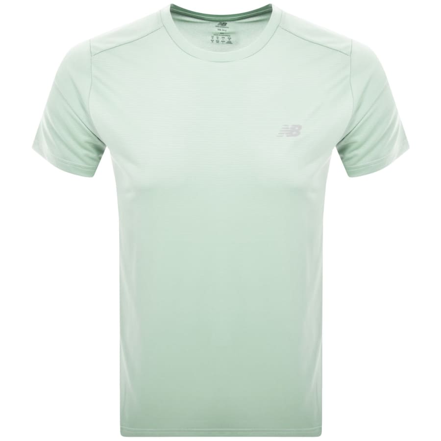 Image number 1 for New Balance Logo T Shirt Green