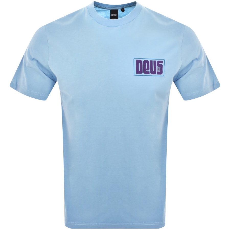Image number 2 for Deus Ex Machina Outage T Shirt Blue