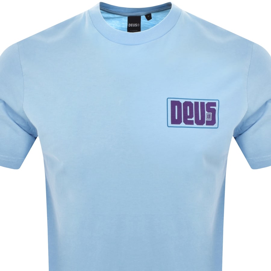 Image number 3 for Deus Ex Machina Outage T Shirt Blue