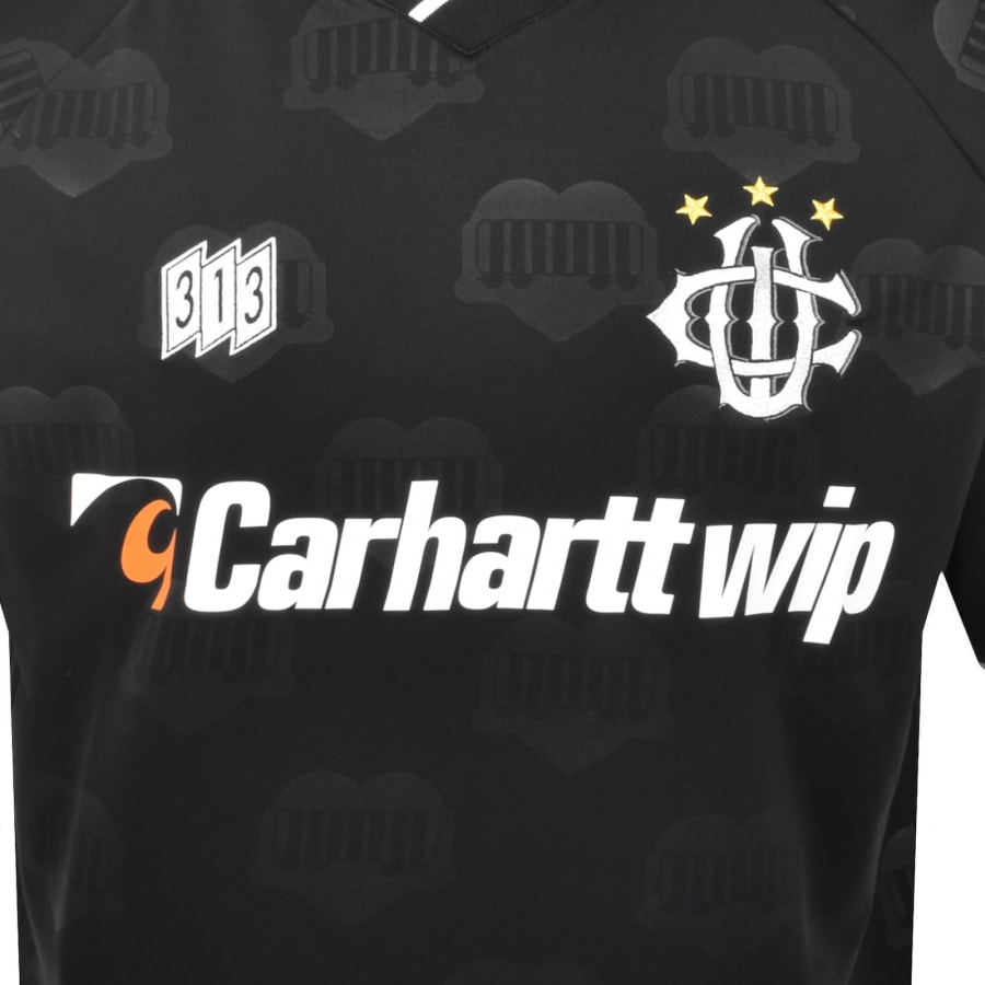 Image number 3 for Carhartt WIP Hartts Football T Shirt Black