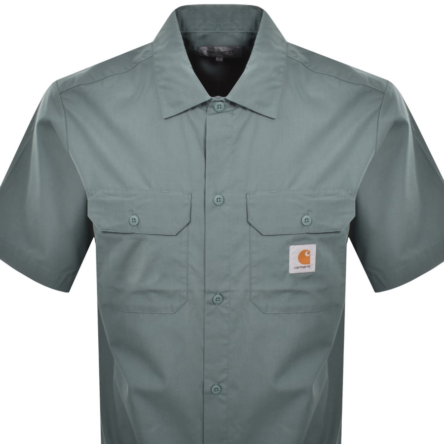 Image number 2 for Carhartt WIP Craft Loose Fit Shirt Green