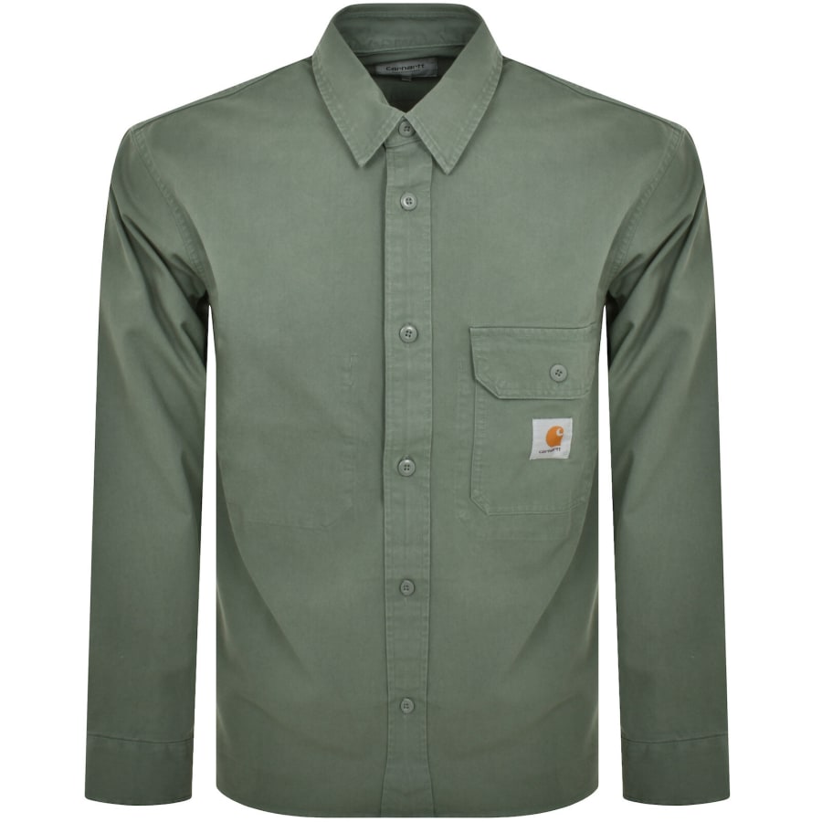 Image number 1 for Carhartt WIP Reno Overshirt Green