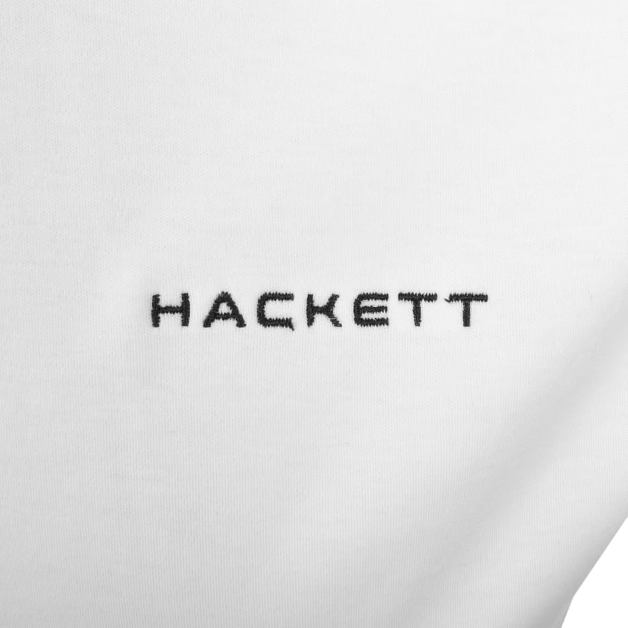 Image number 3 for Hackett Sport Resort Collar Polo White