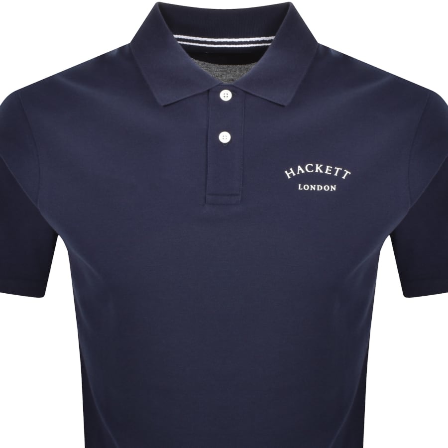 Image number 2 for Hackett Essential Polo T Shirt Ink Blue
