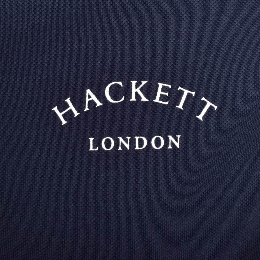 Image number 3 for Hackett Essential Polo T Shirt Ink Blue