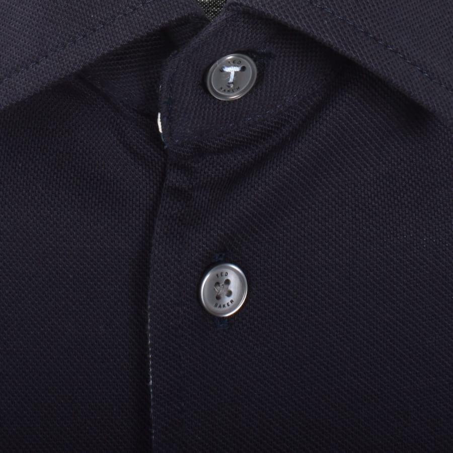 Image number 3 for Ted Baker Luckey Long Sleeve Shirt Navy