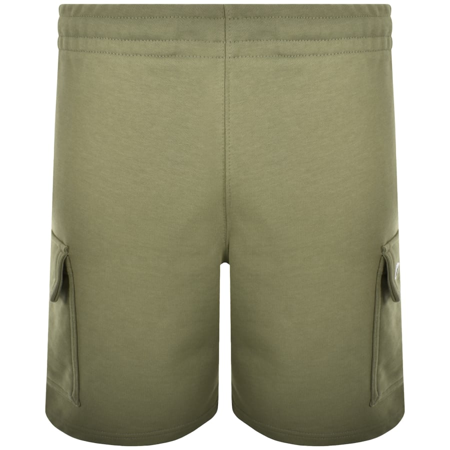 Image number 2 for Lacoste Jersey Cargo Shorts Green