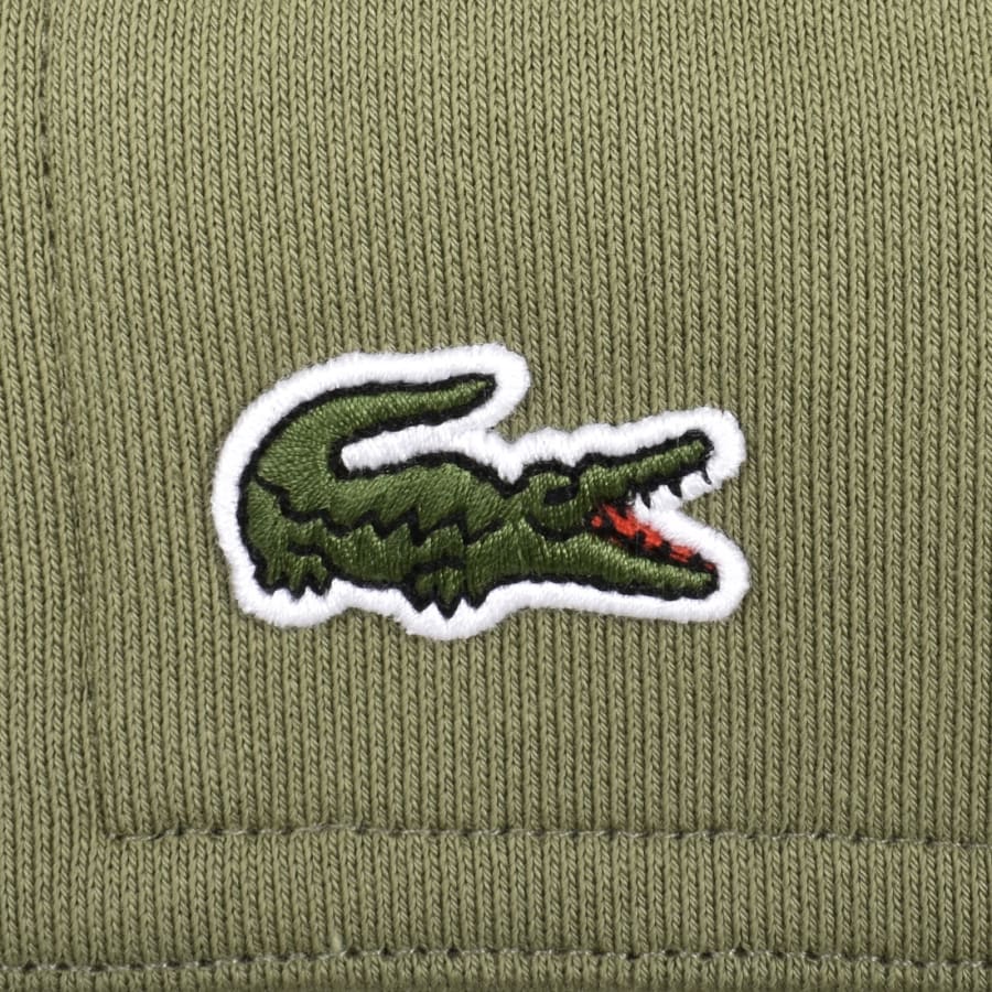 Image number 4 for Lacoste Jersey Cargo Shorts Green