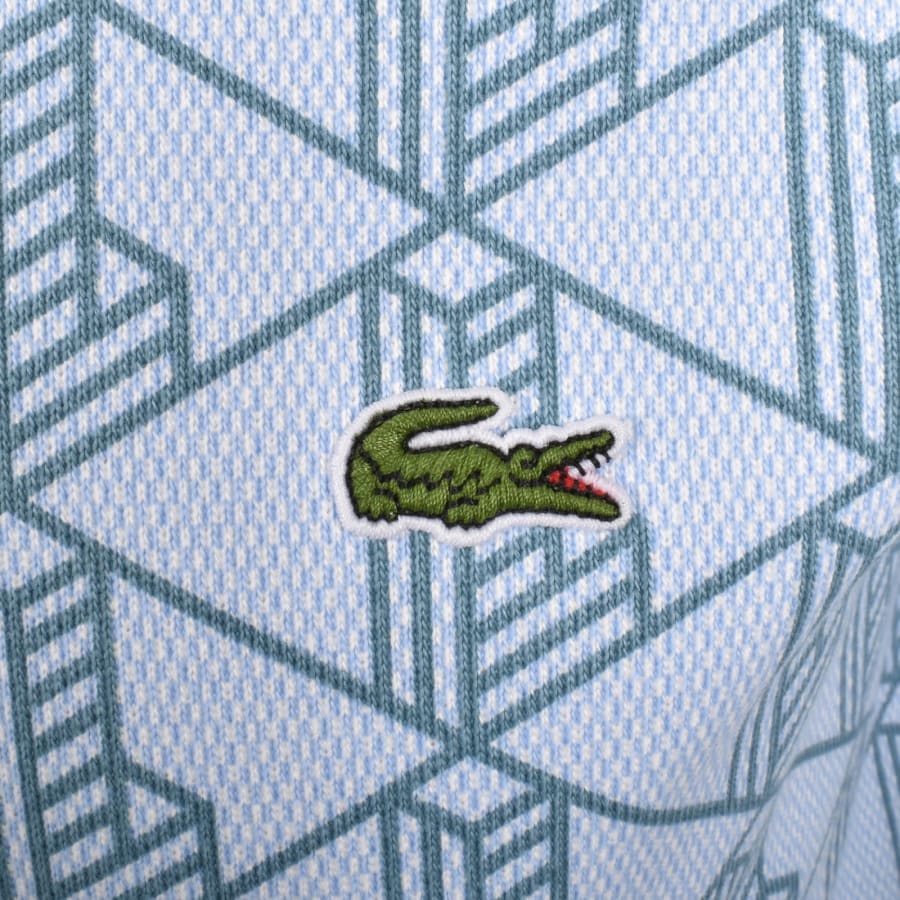 Image number 3 for Lacoste Logo Pullover Hoodie Blue
